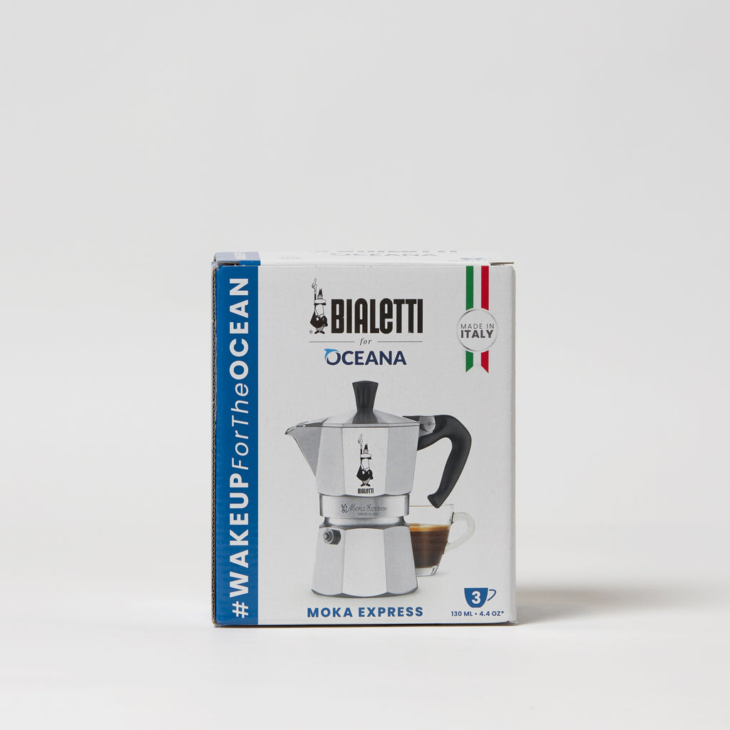 Bialetti Moka Express Stovetop Brewer (3-Cup)